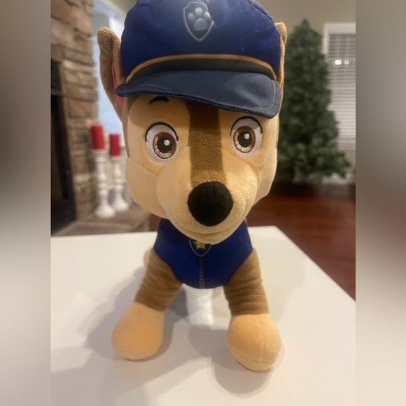 Nickelodeon Paw Patrol Chase stuffed animal lot interactive talking plush - Picture 3 of 6